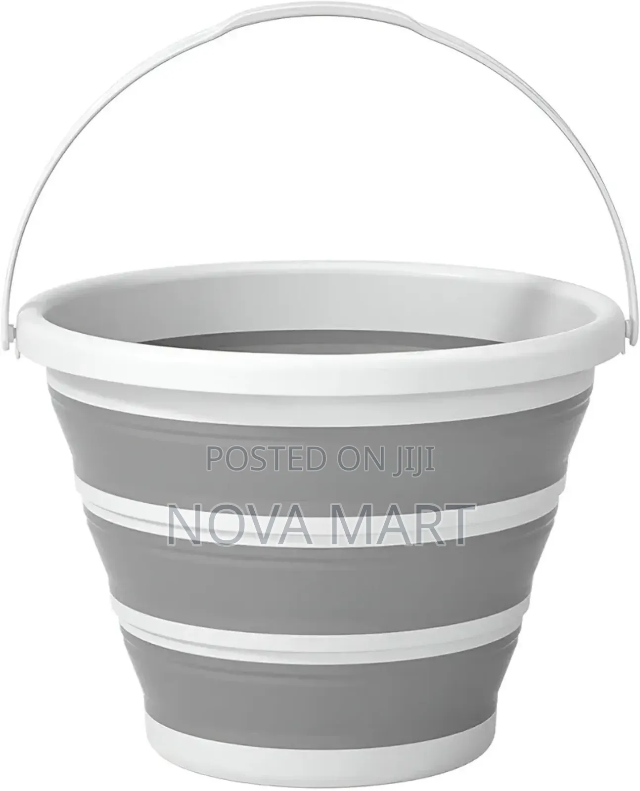 4‐Piece Set With Foldable Plastic Tub