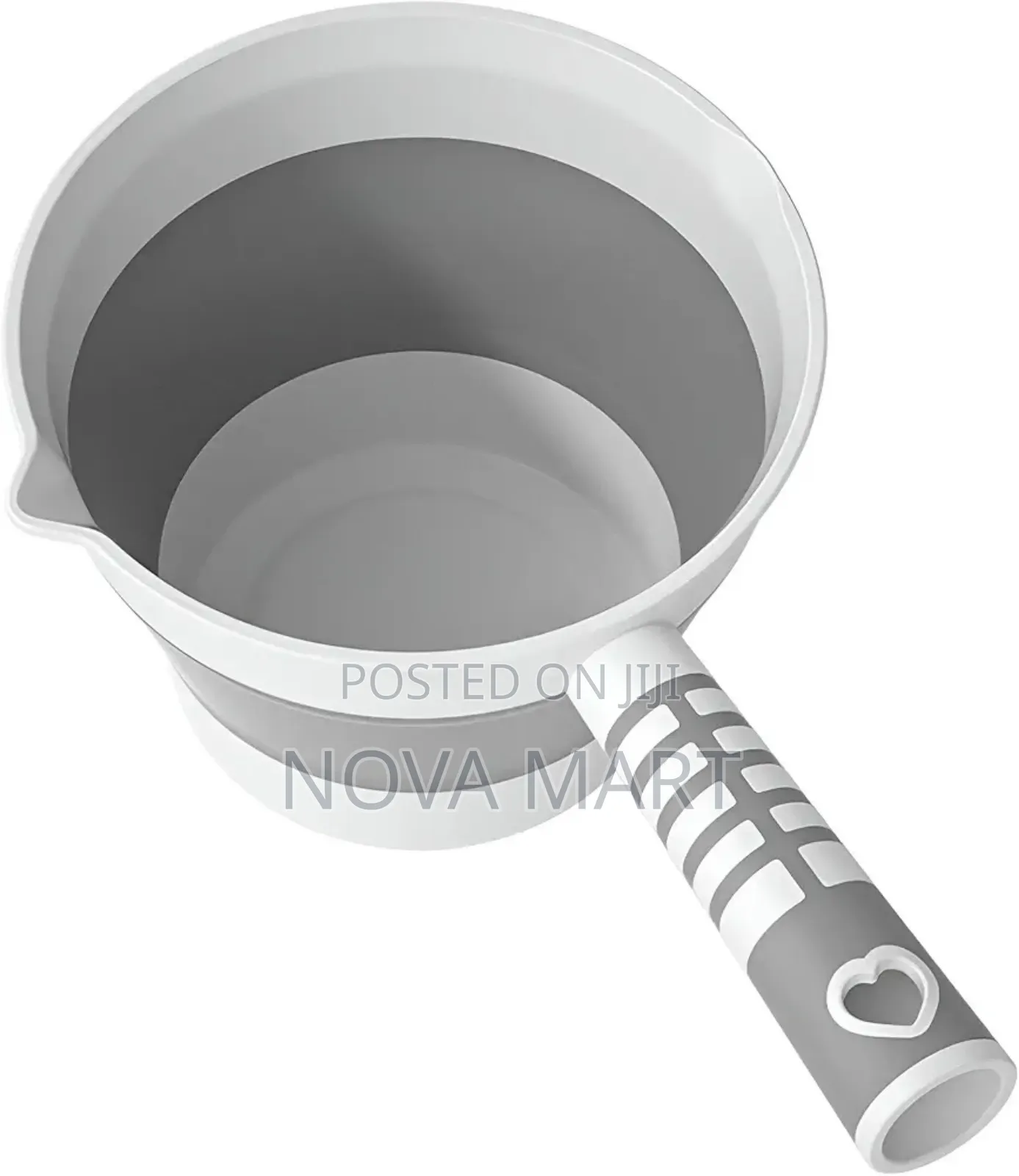 4‐Piece Set With Foldable Plastic Tub