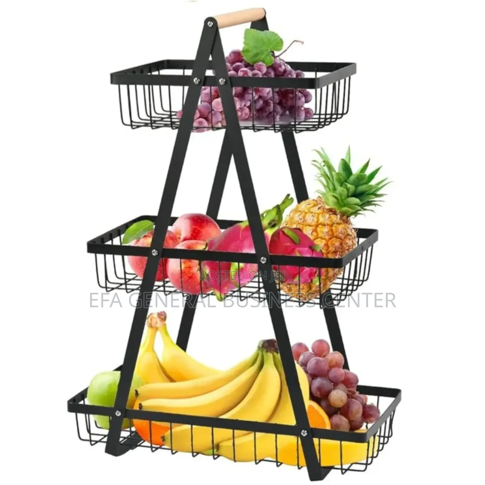 ባለ 3 መደርደሪያ የፍሩት ራክ