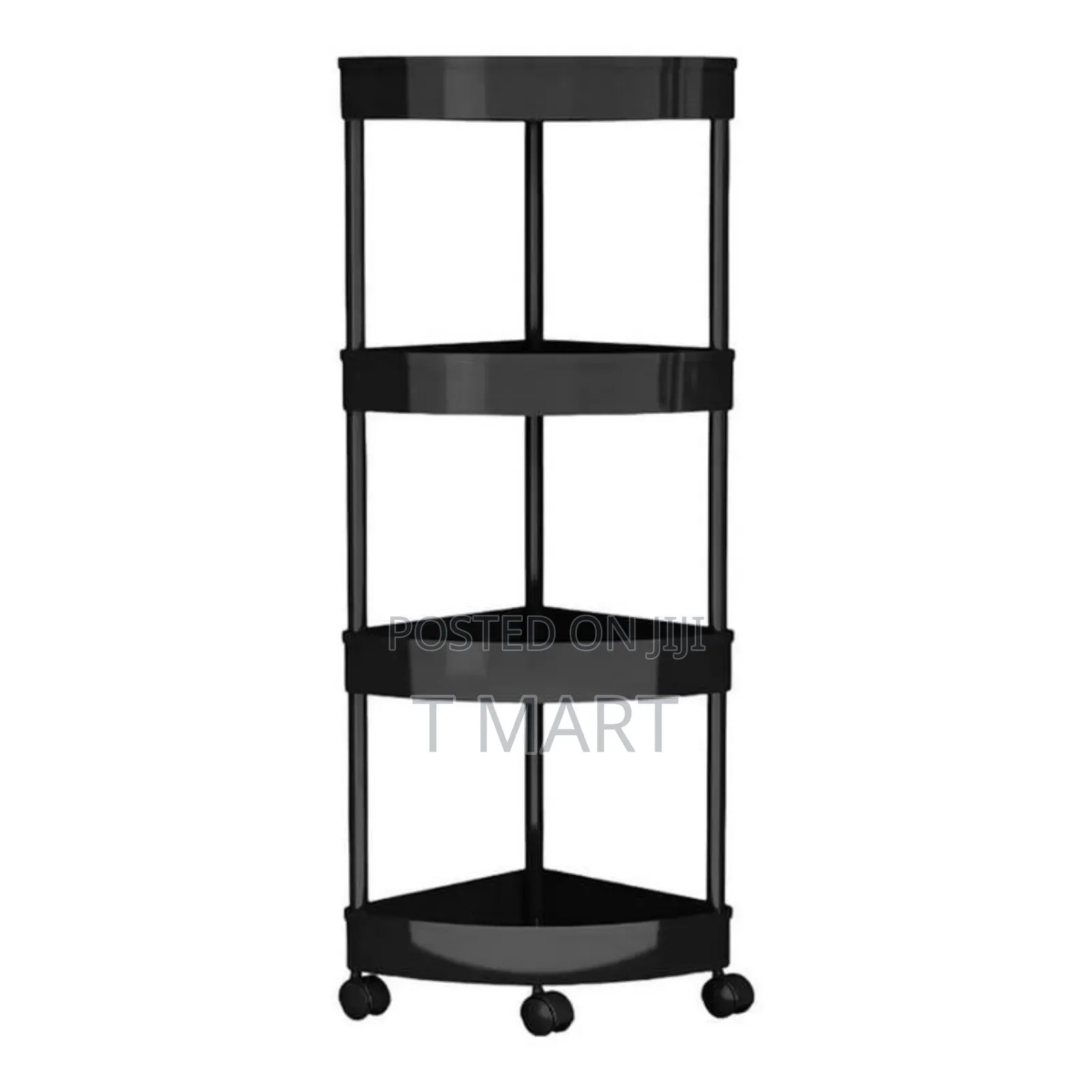 Corner Bathroom Storage Rack With Hooks