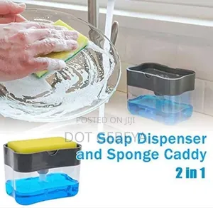 Soap Pump And Sponge Caddy