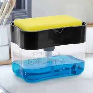 Soap Pump And Sponge Caddy