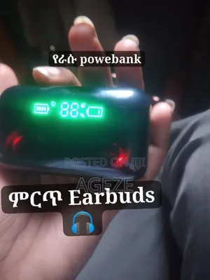 Smart Earbuds and Power Bank