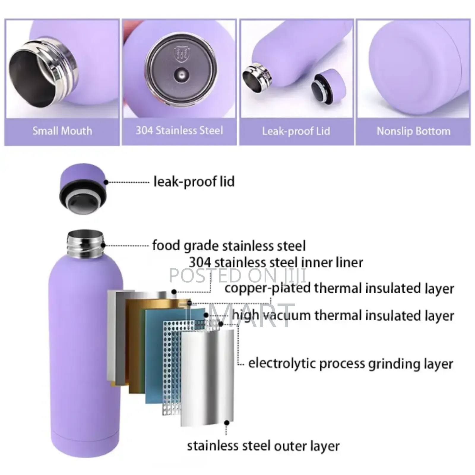 Stainless Still Water Bottle