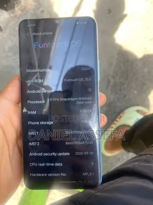 Vivo V20 128 GB Blue