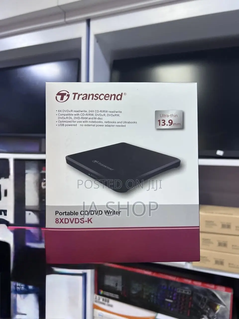 Transend Ultra-thin External Cd/Dvd