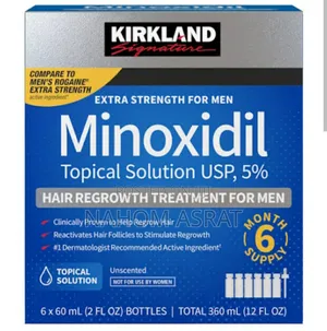 Premium Quality Minoxidil for Faster Hair Beard Growth.