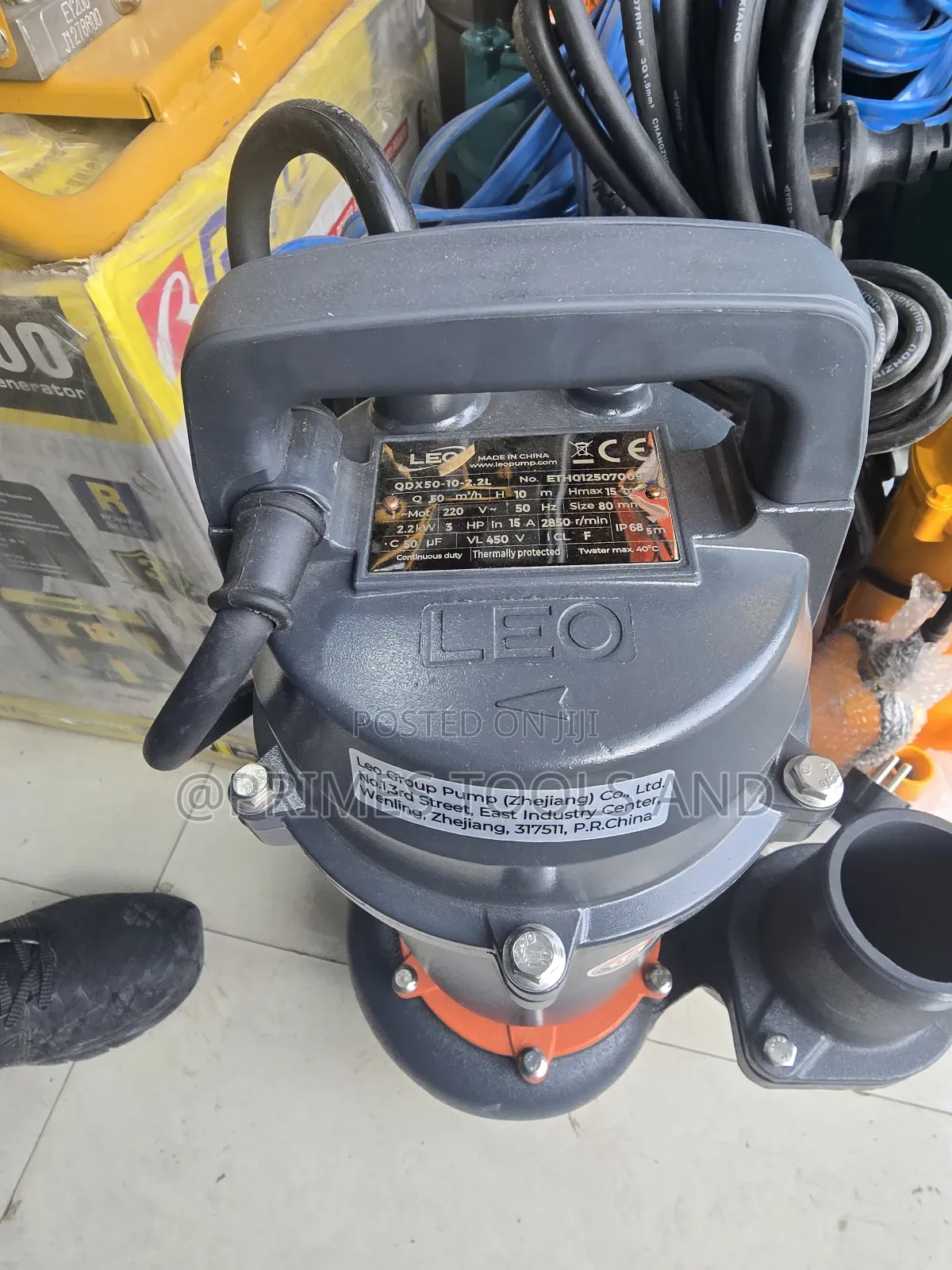 Leo Submersible Pumpwater Pump 3hp, Drainage Pump,