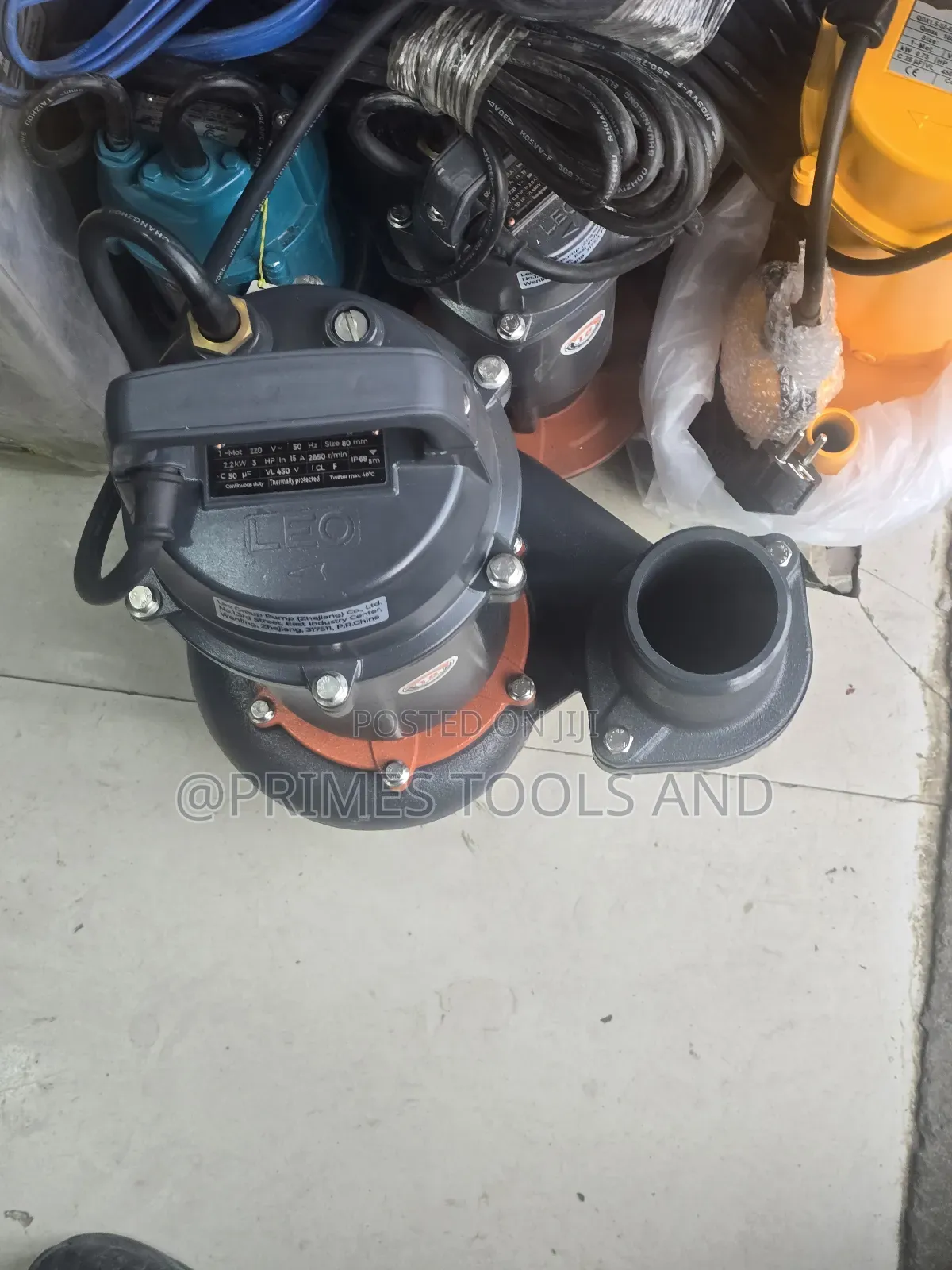 Leo Submersible Pumpwater Pump 3hp, Drainage Pump,