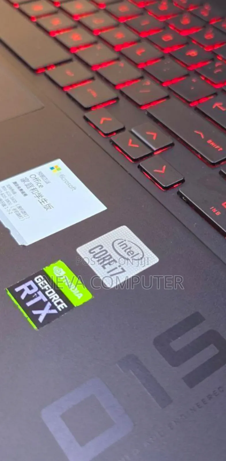 New Laptop HP Omen 15 16GB Intel Core I7 SSD 512GB