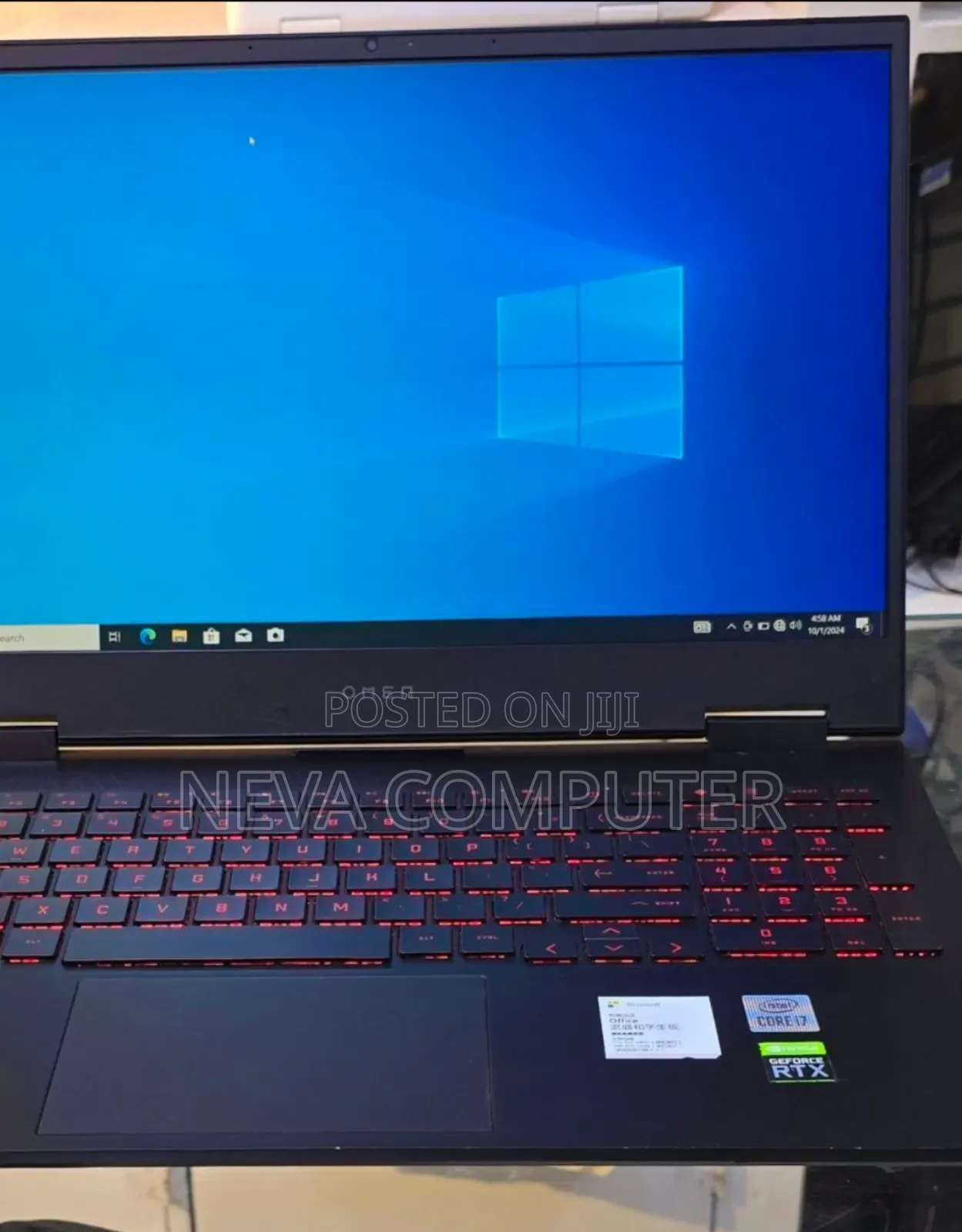New Laptop HP Omen 15 16GB Intel Core I7 SSD 512GB