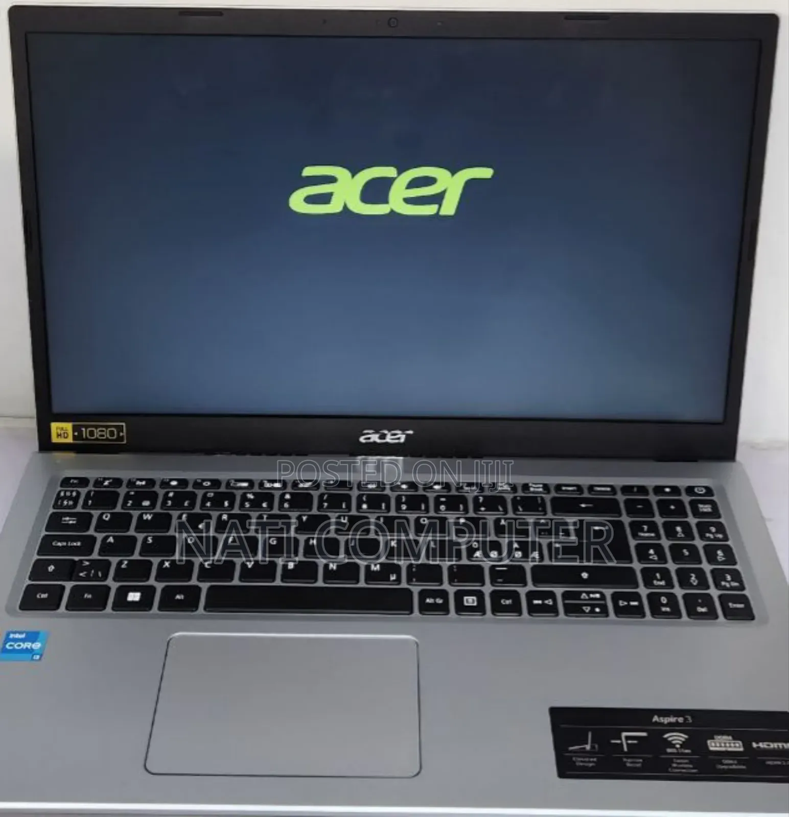 New Laptop Acer Aspire 3 8GB Intel Core I3 SSD 512GB