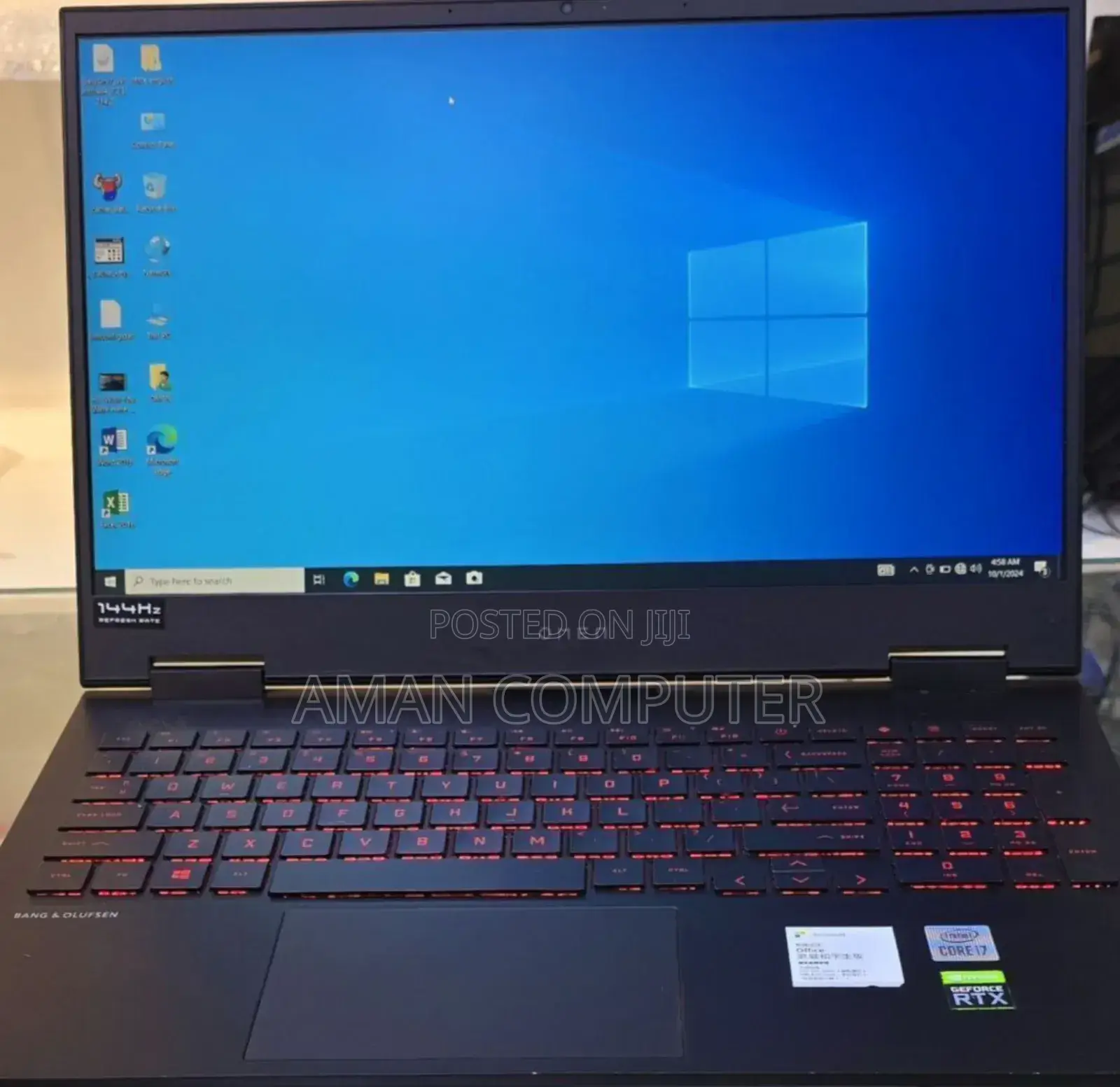 New Laptop HP Omen 15 16GB Intel Core I7 SSD 512GB