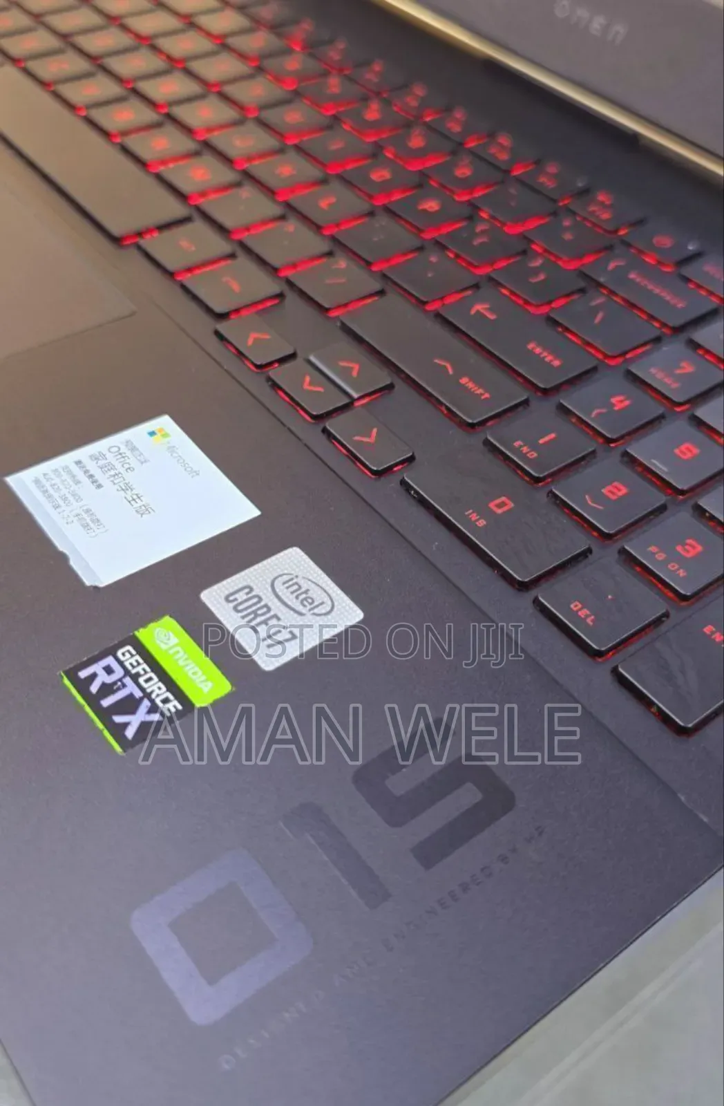 New Laptop HP Omen 15 16GB Intel Core I7 SSD 512GB