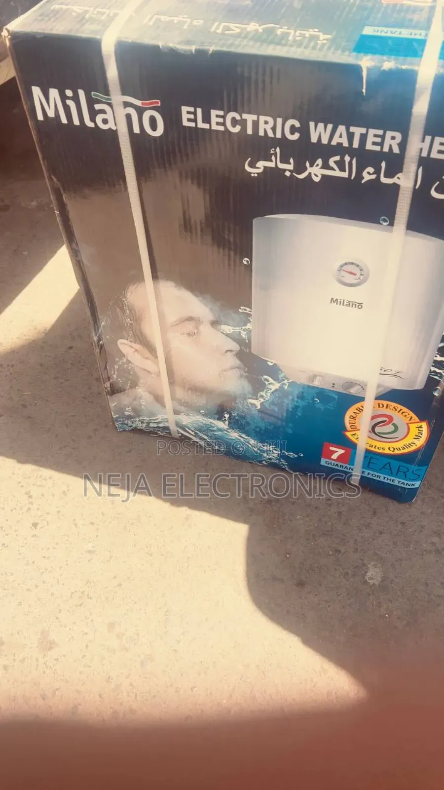 Milano Water Heaters 50-Lt Boiler Delivery