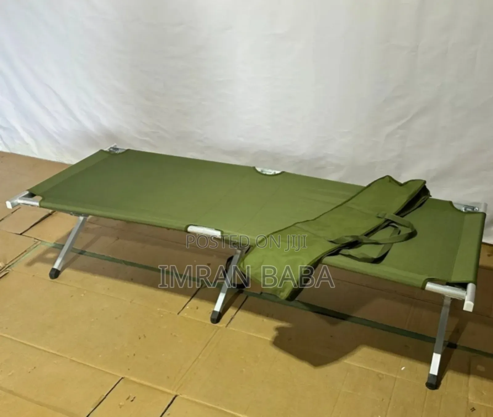 Camping Bed ተጣጣፊ አልጋ