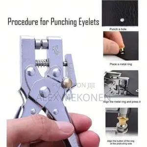 Grommet Setter / Eyelet Pliers ከምሱር መብሻ እና መጨፍለቂያ