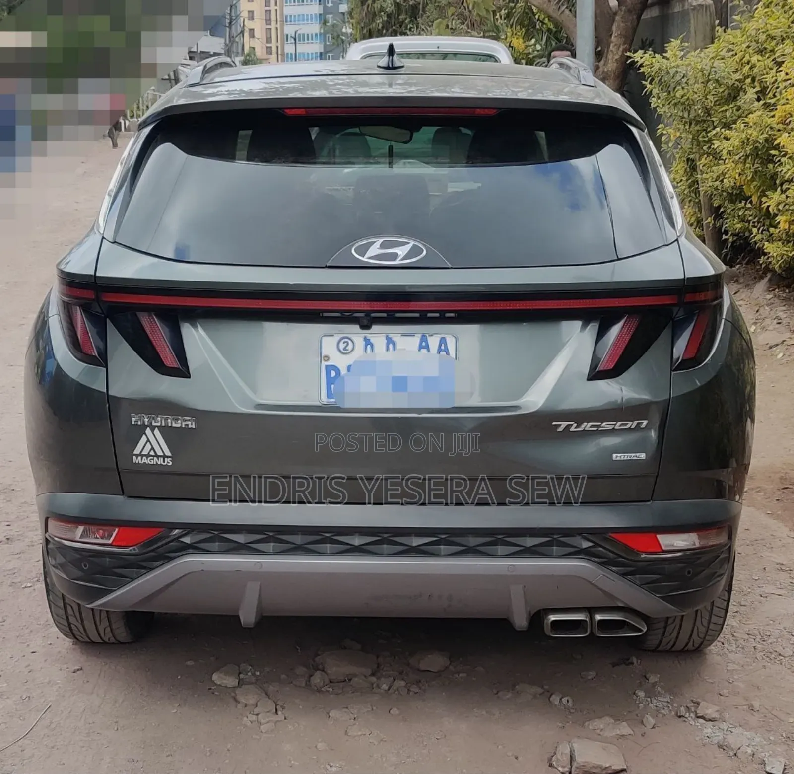Hyundai Tucson Hybrid 2022 Gray