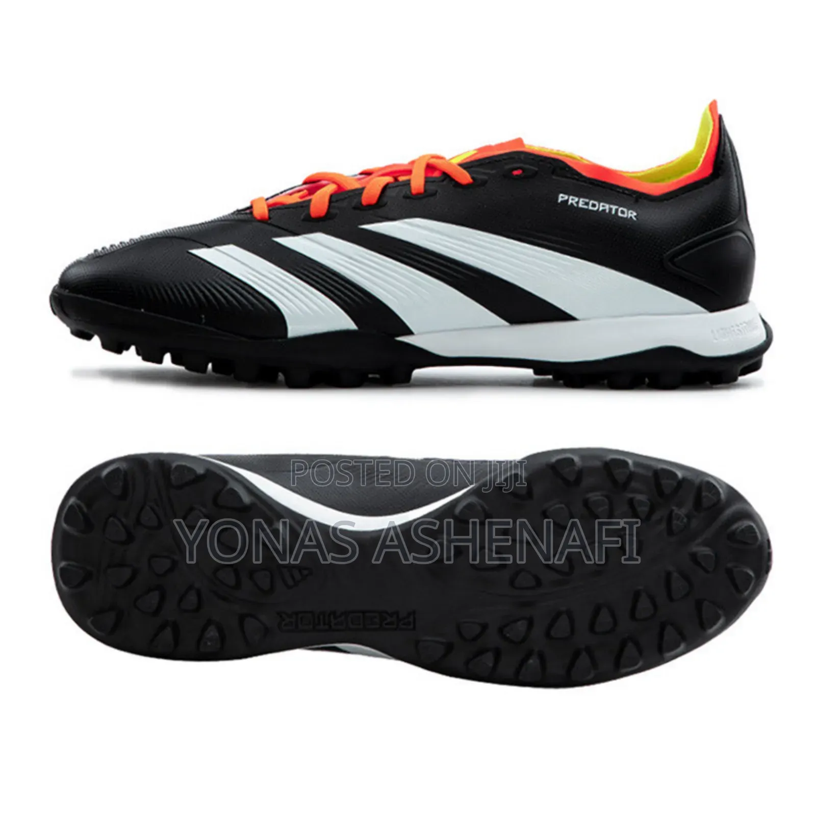 The Adidas Predator 24 League Low Turf Boots