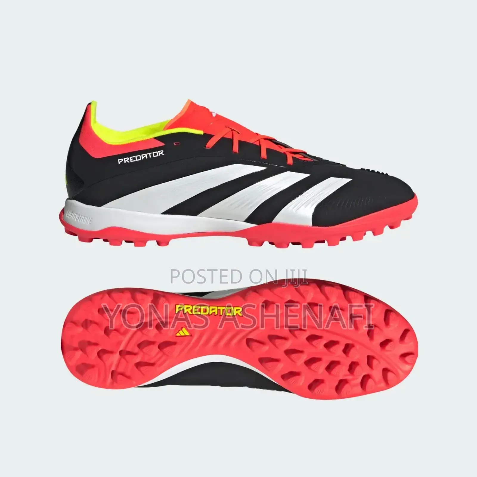 The Adidas Predator 24 League Low Turf Boots