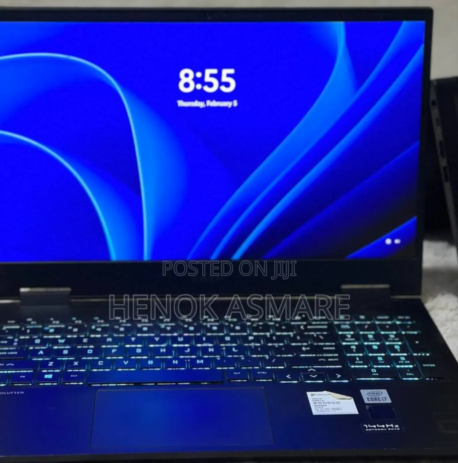 New Laptop HP Omen 15 16GB Intel Core I7 SSD 1T