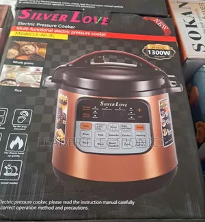 Silver Love 8l Electric Pressure Cooker – Fast Smart Easy Cooking