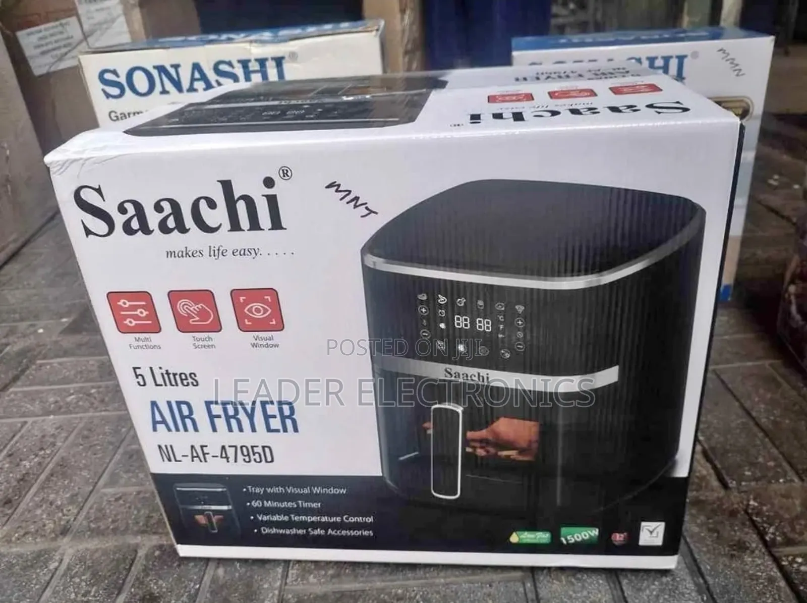 Saachi 5l Air Fryer – Healthy Cooking Made Easy!