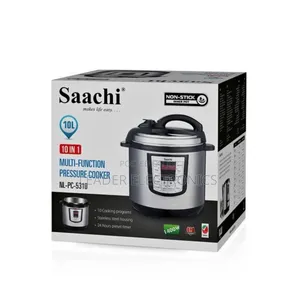 Saachi 10l Electric Pressure Cooker – Big Capacity, Fast
