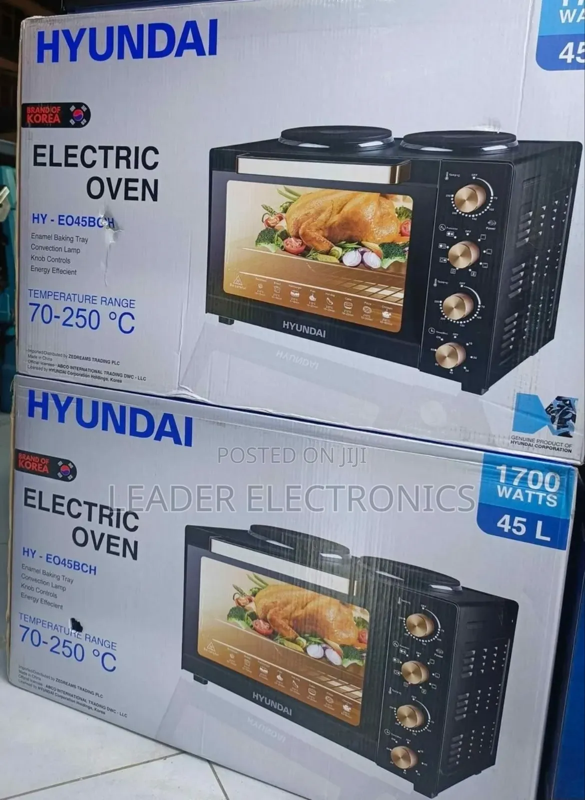 Hyundai 45 L Mini Oven – Compact Size, Big Cooking Power