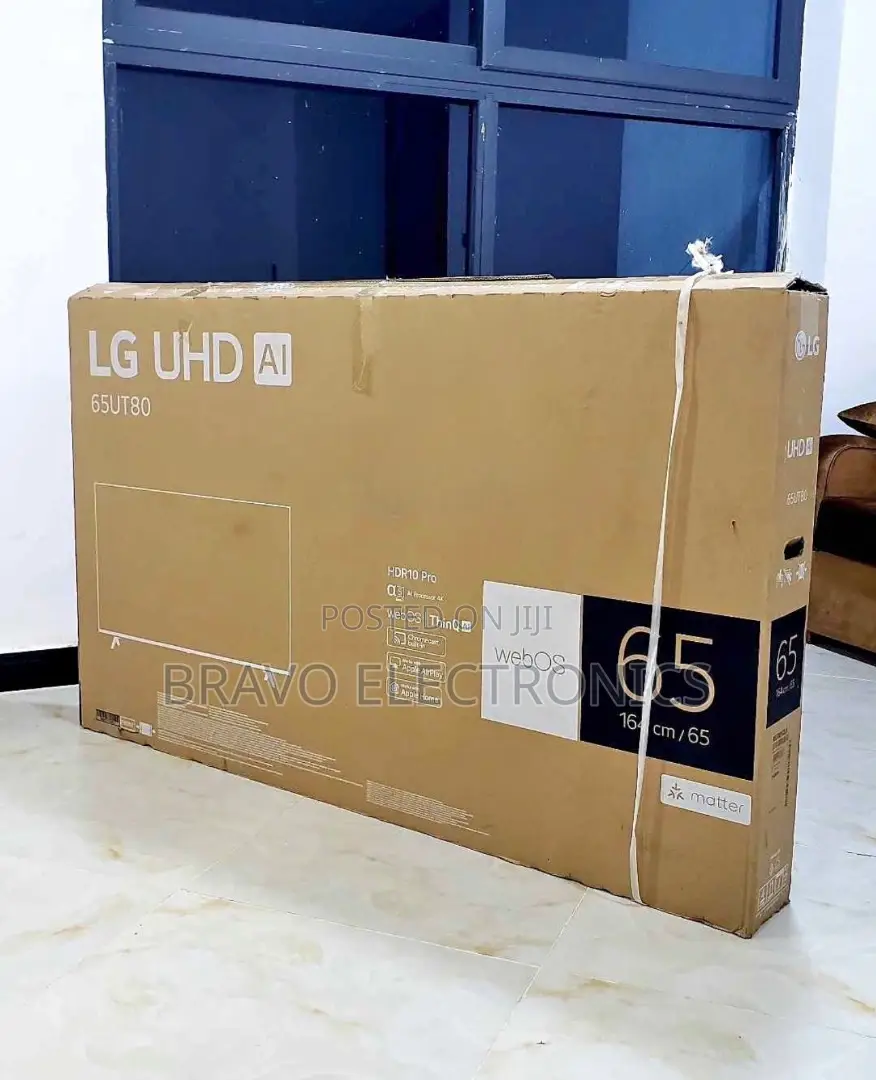 Lg Tv 65” – Uhd Ai | Smart, Powerful Crystal Clear!
