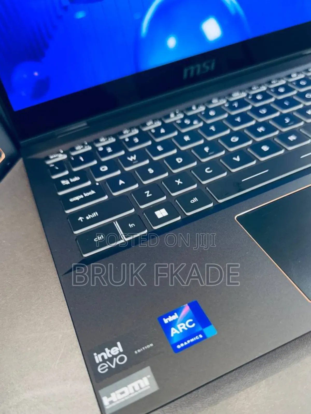 New Laptop MSI GS63 7RD Stealth 16GB Intel Core Ultra 7 SSD 1T