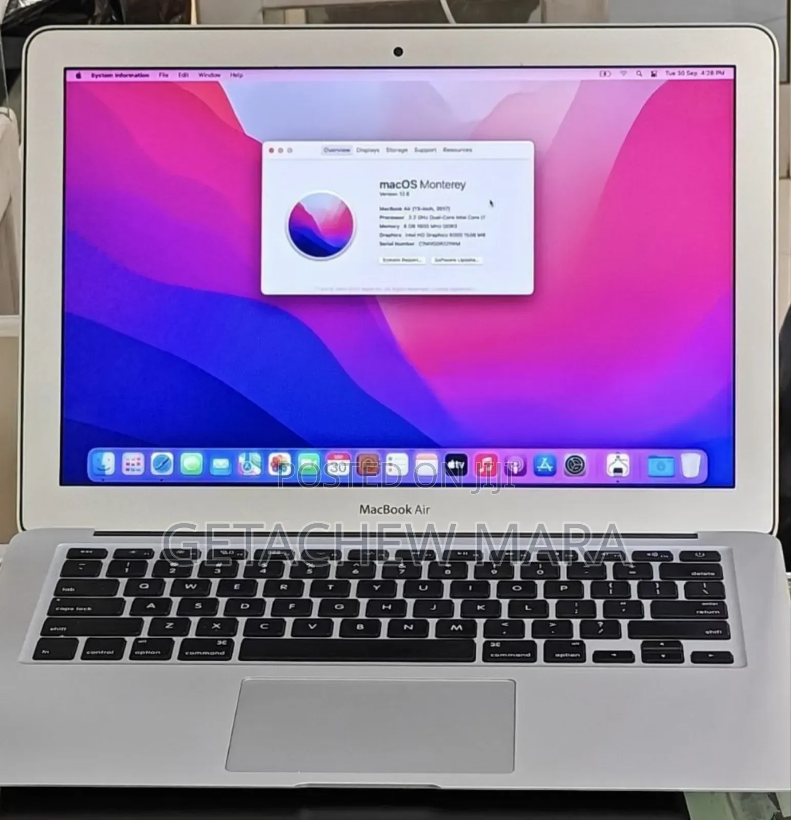 New Laptop Apple MacBook Pro 2017 8GB Intel Core I7 SSD 512GB