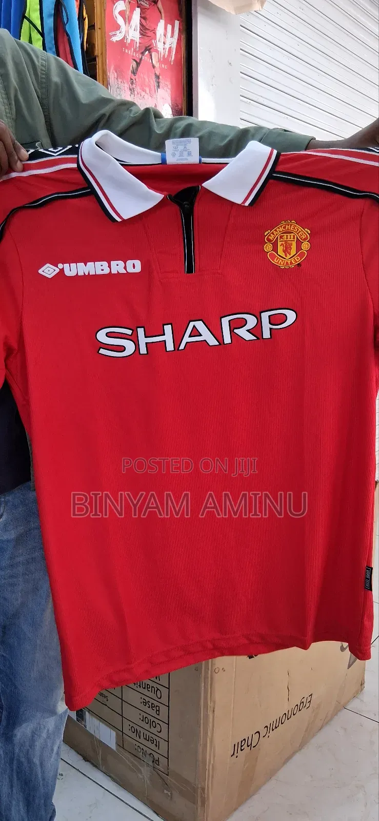 Man United Sharp Jersey ማንቸስተር ዩናይትድ ሻርፕ ማሊያ