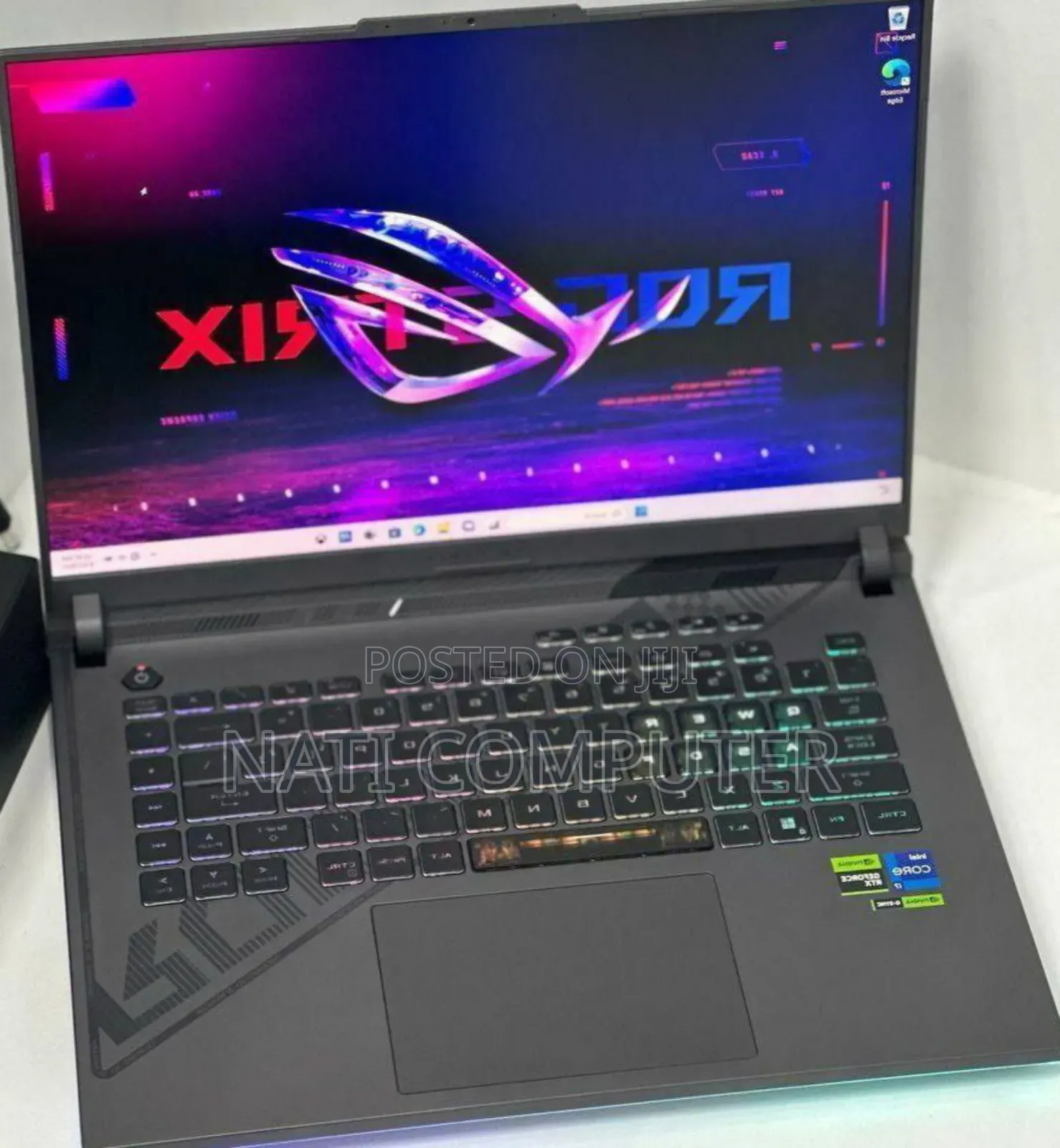 New Laptop Asus ROG Strix G17 32GB Intel Core I9 SSD 2T