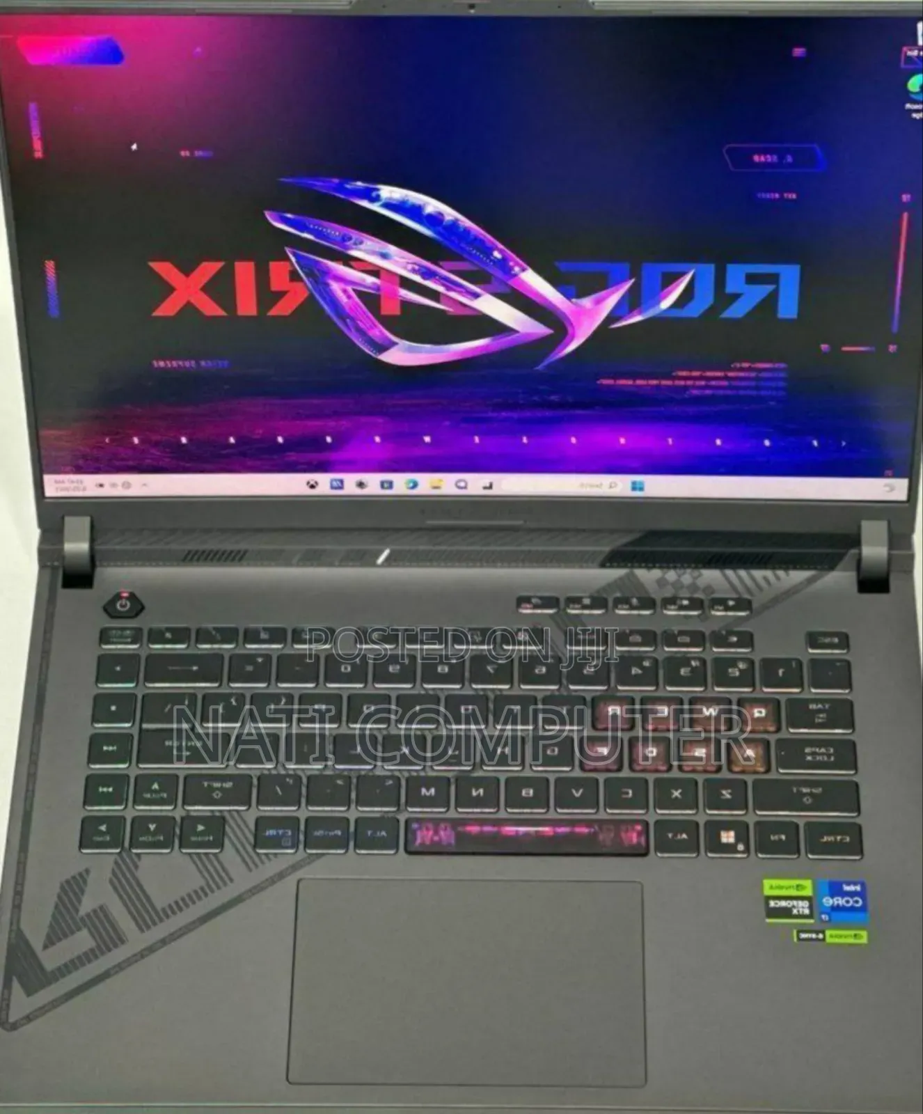 New Laptop Asus ROG Strix G17 32GB Intel Core I9 SSD 2T