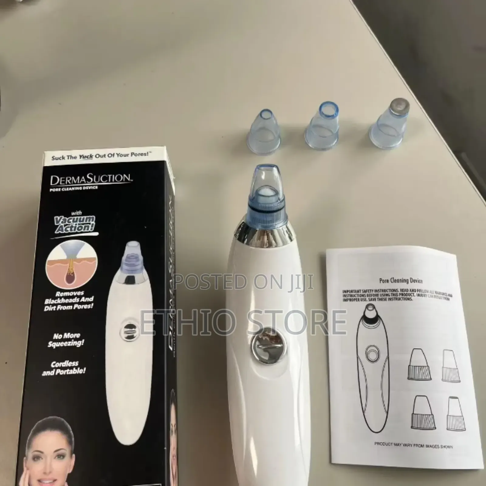 Facial Vacuum Blackhead Acne Pore Skin Cleaner