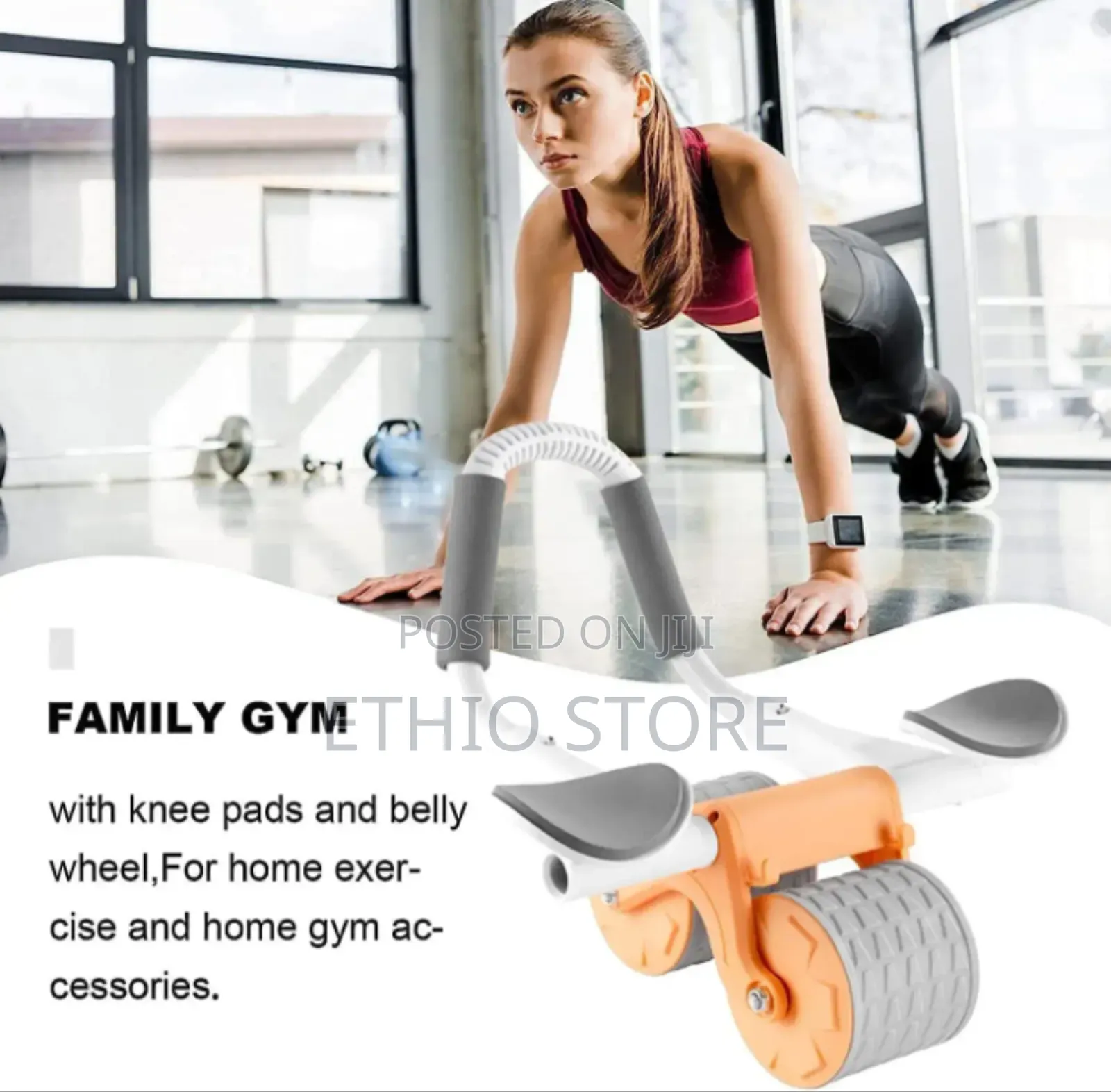 Automatic Rebound Healthy Abdomen Wheel