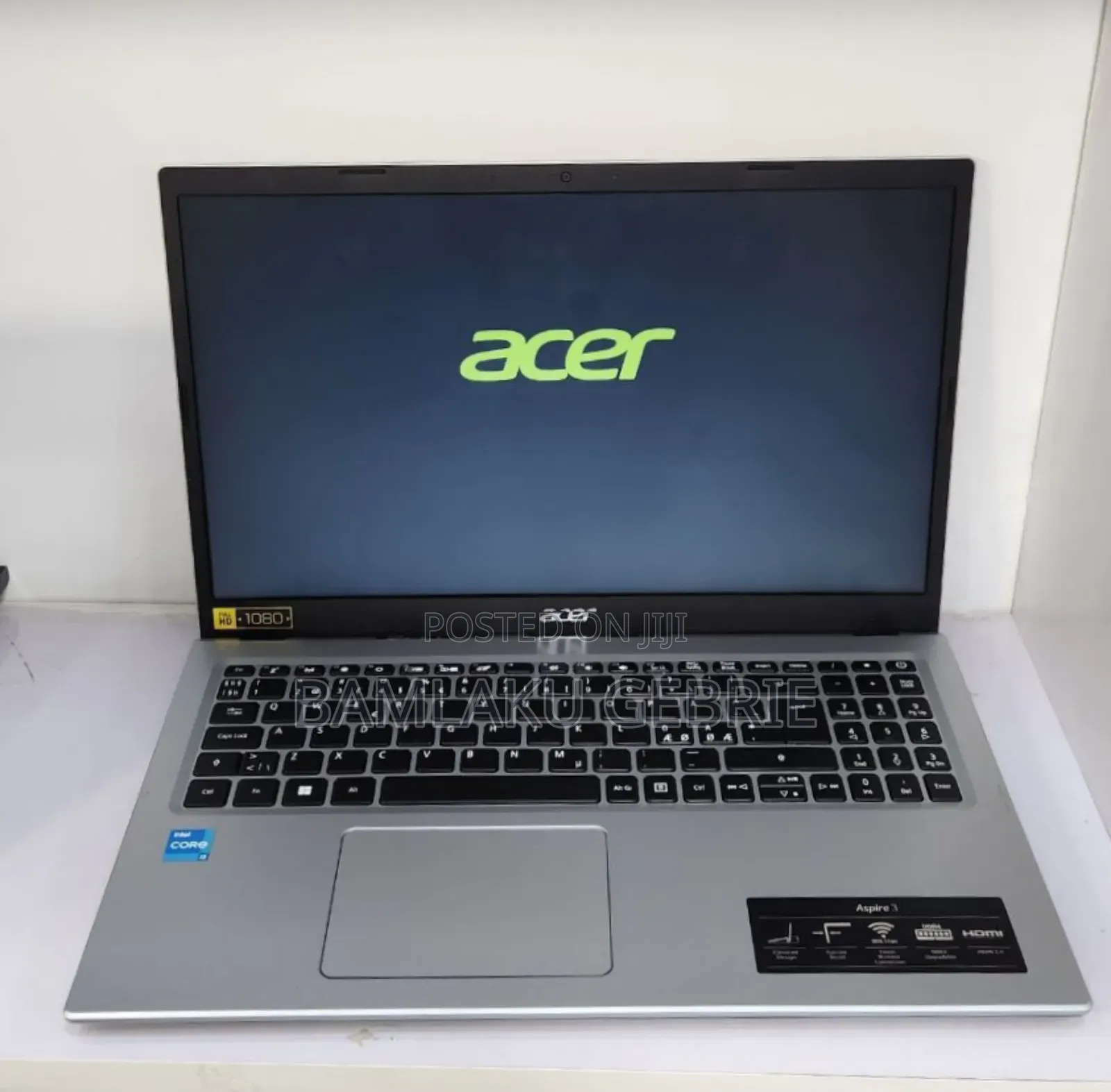 New Laptop Acer Aspire 3 8GB Intel Core I3 SSD 512GB