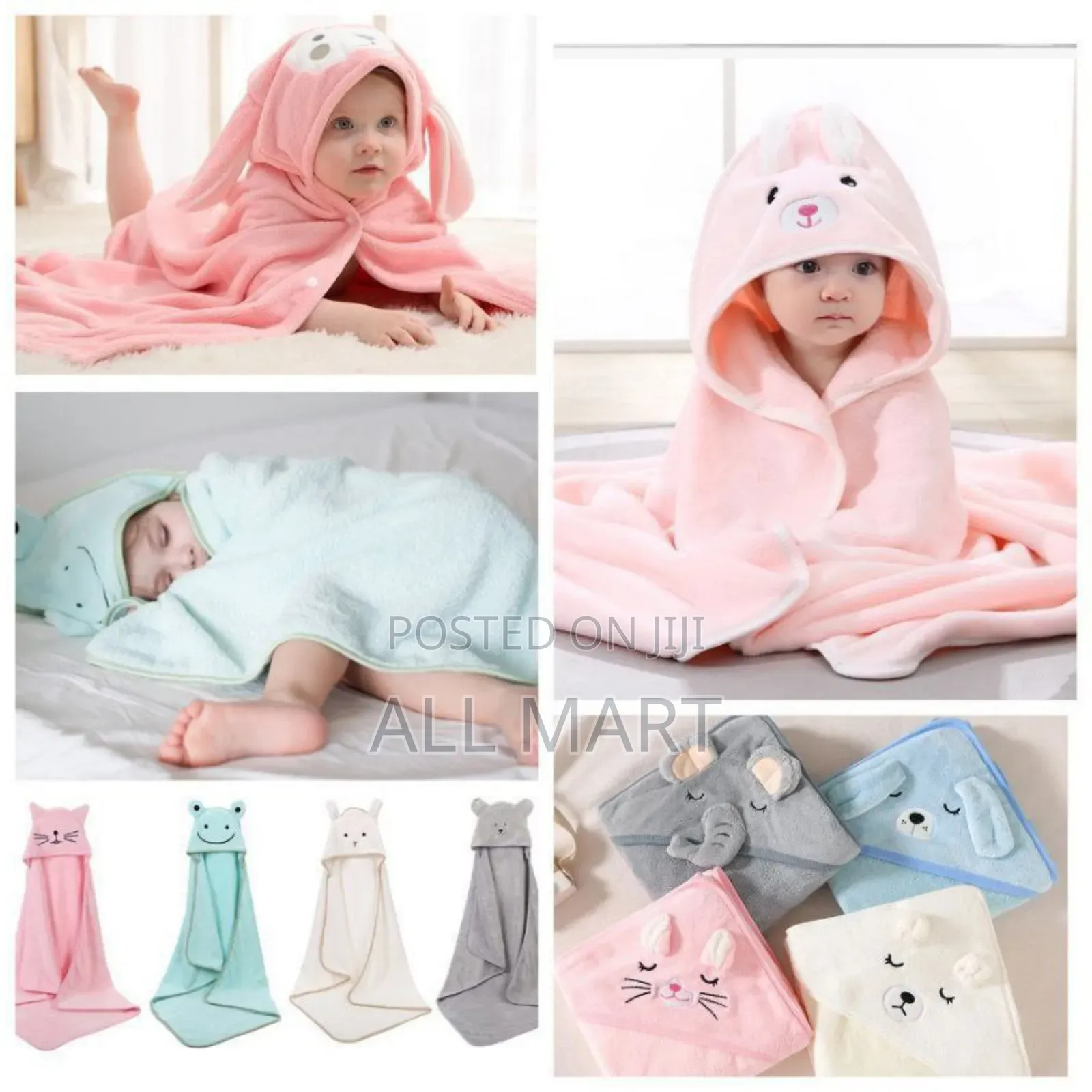 Hooded Baby Bath Towel
