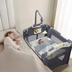 5in1 Deluxe Baby Bedside Crib ዘመናዊ የልጅ አልጋ