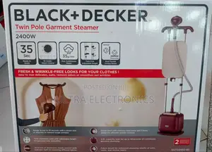 Black+Decker Twin Pole Garment Steamer (Gstd2450-B5).