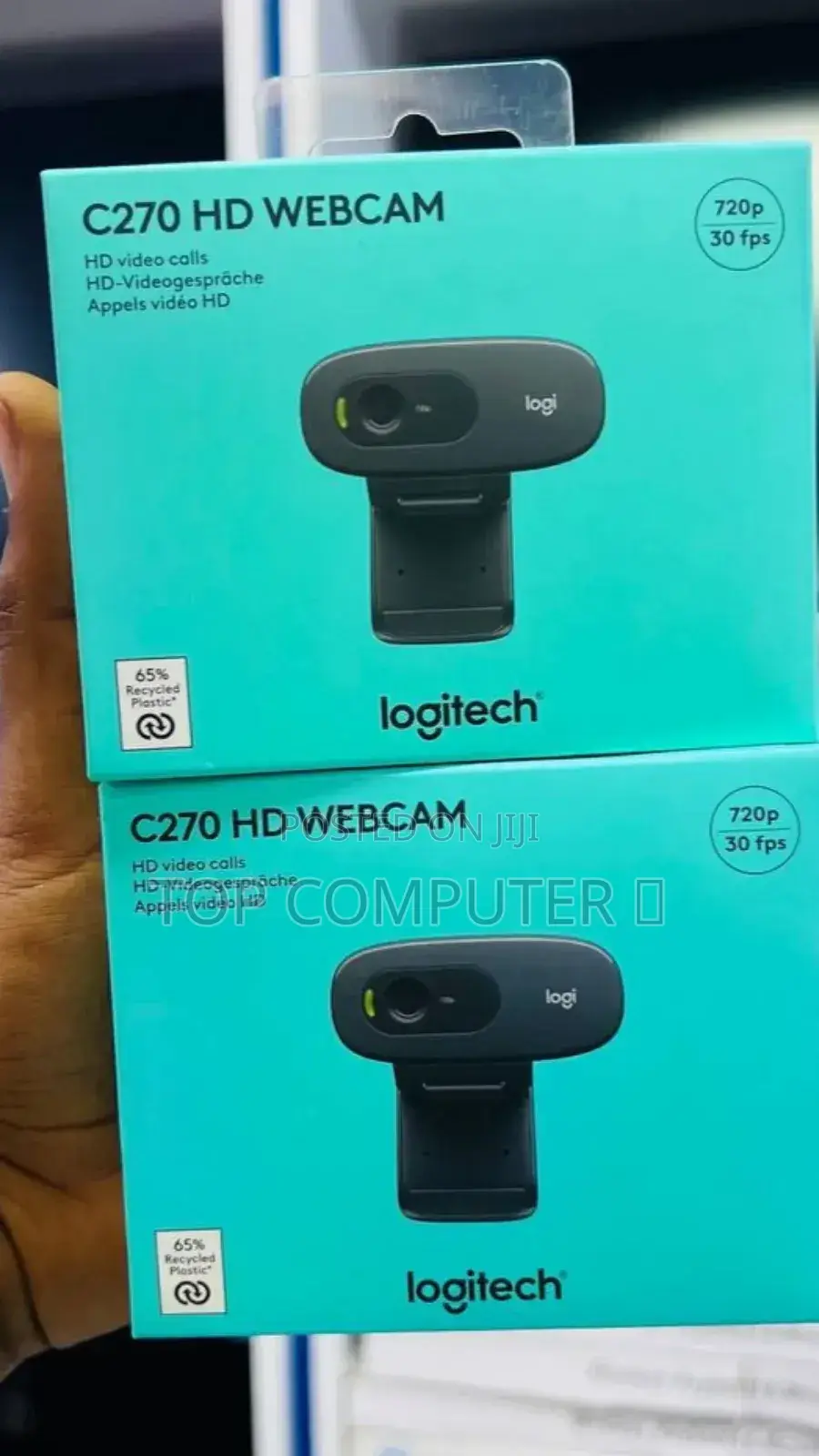 Logitech C270 Hd Webcam – Brand New Perfect for Online Meeting