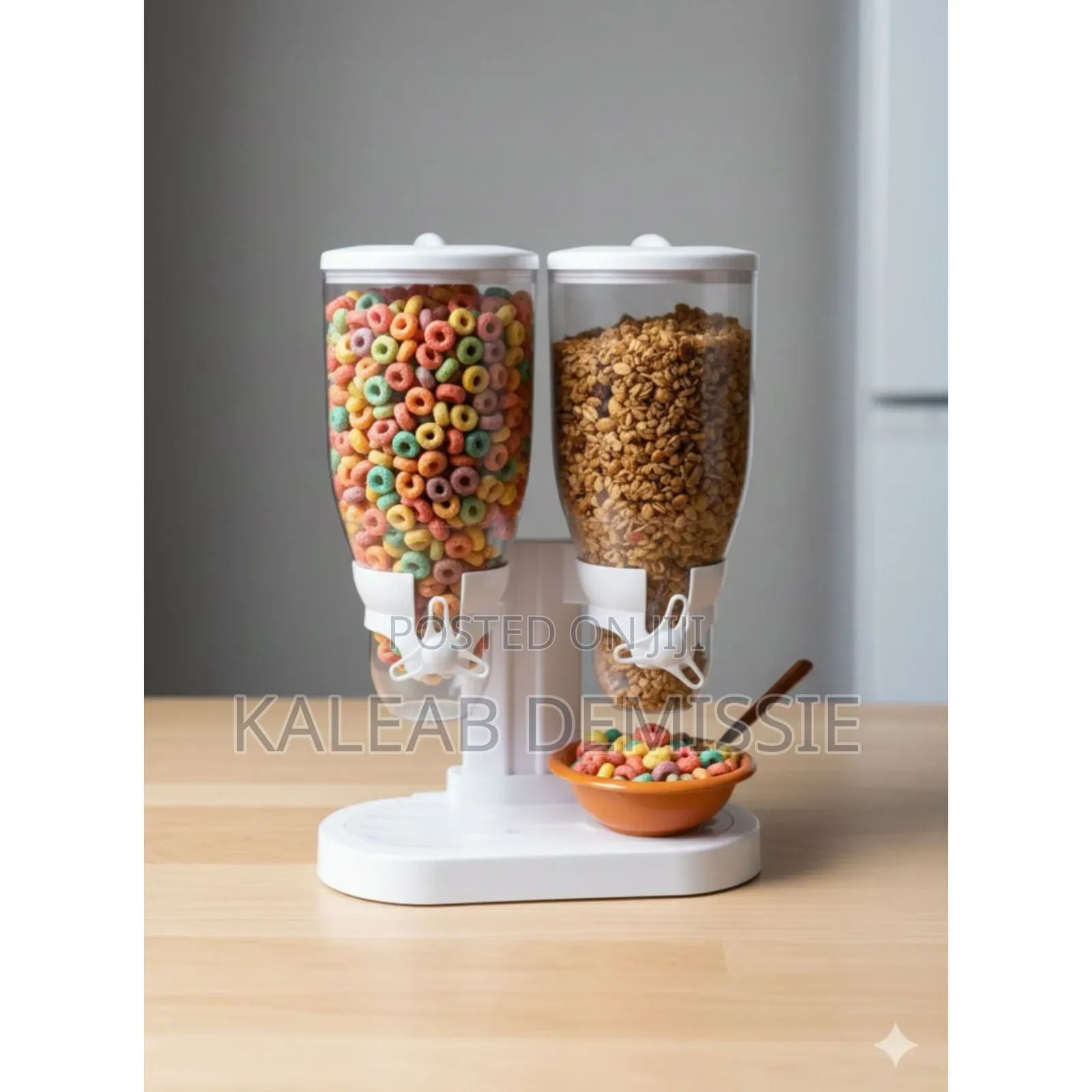 Double Cereal Dispenser የጠዋት ቁርስዎን ቀላል እና ዘመናዊ ያድርጉ
