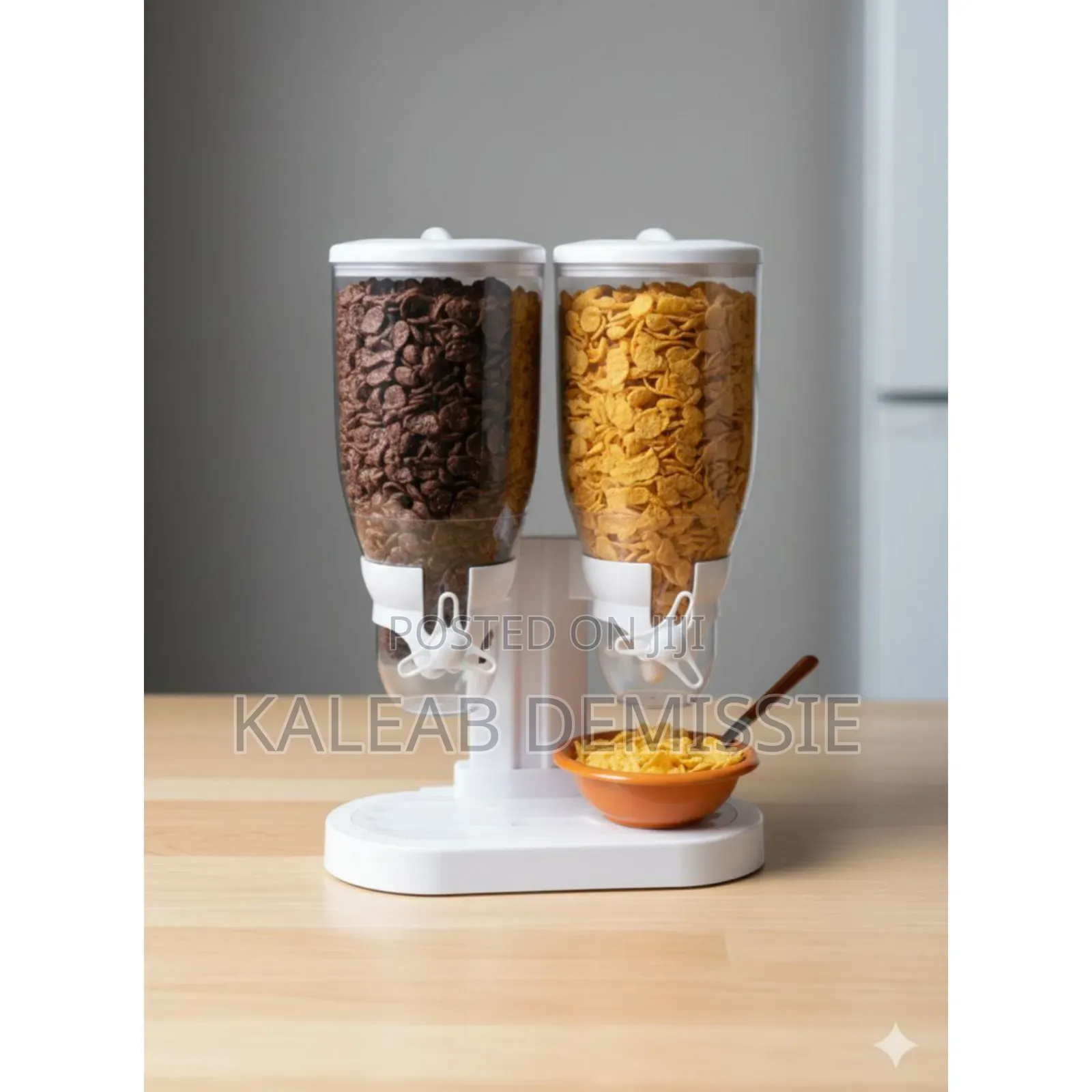 Double Cereal Dispenser የጠዋት ቁርስዎን ቀላል እና ዘመናዊ ያድርጉ