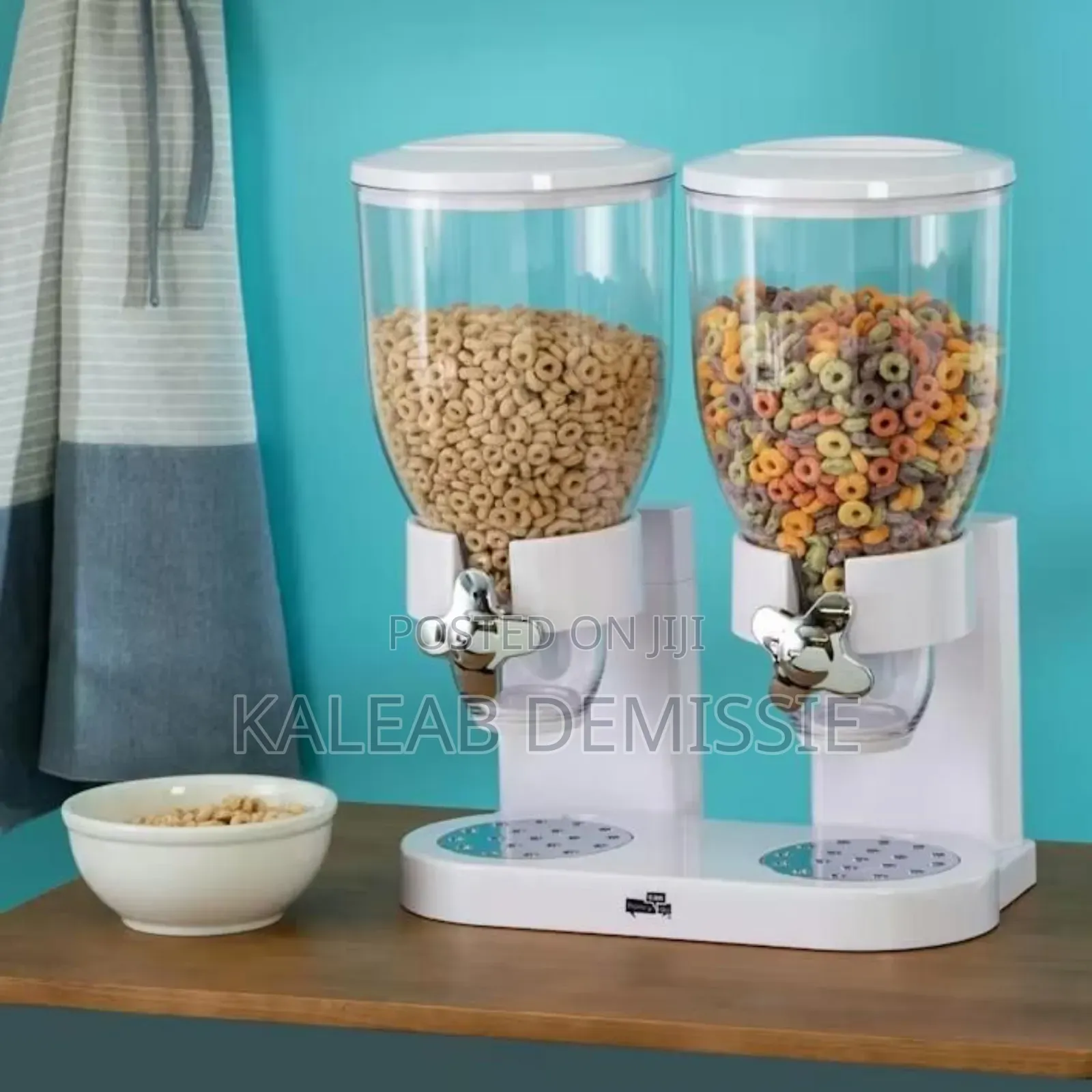 Double Cereal Dispenser የጠዋት ቁርስዎን ቀላል እና ዘመናዊ ያድርጉ