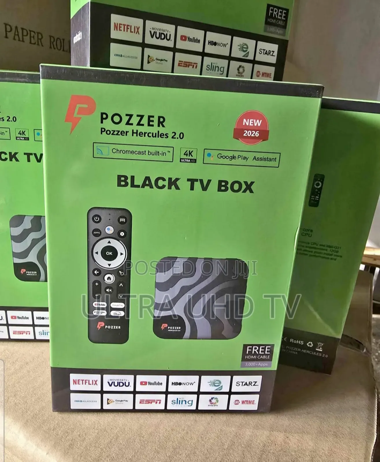 Pozzer Hercules 2.0 Black Tv Box, 2026 Edition.
