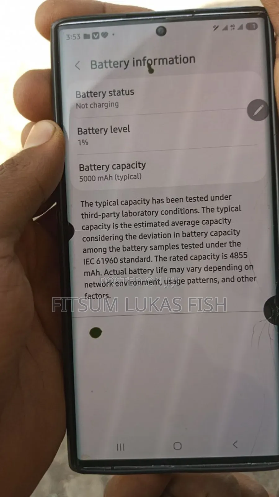 Samsung Galaxy S22 Ultra 128 GB Black