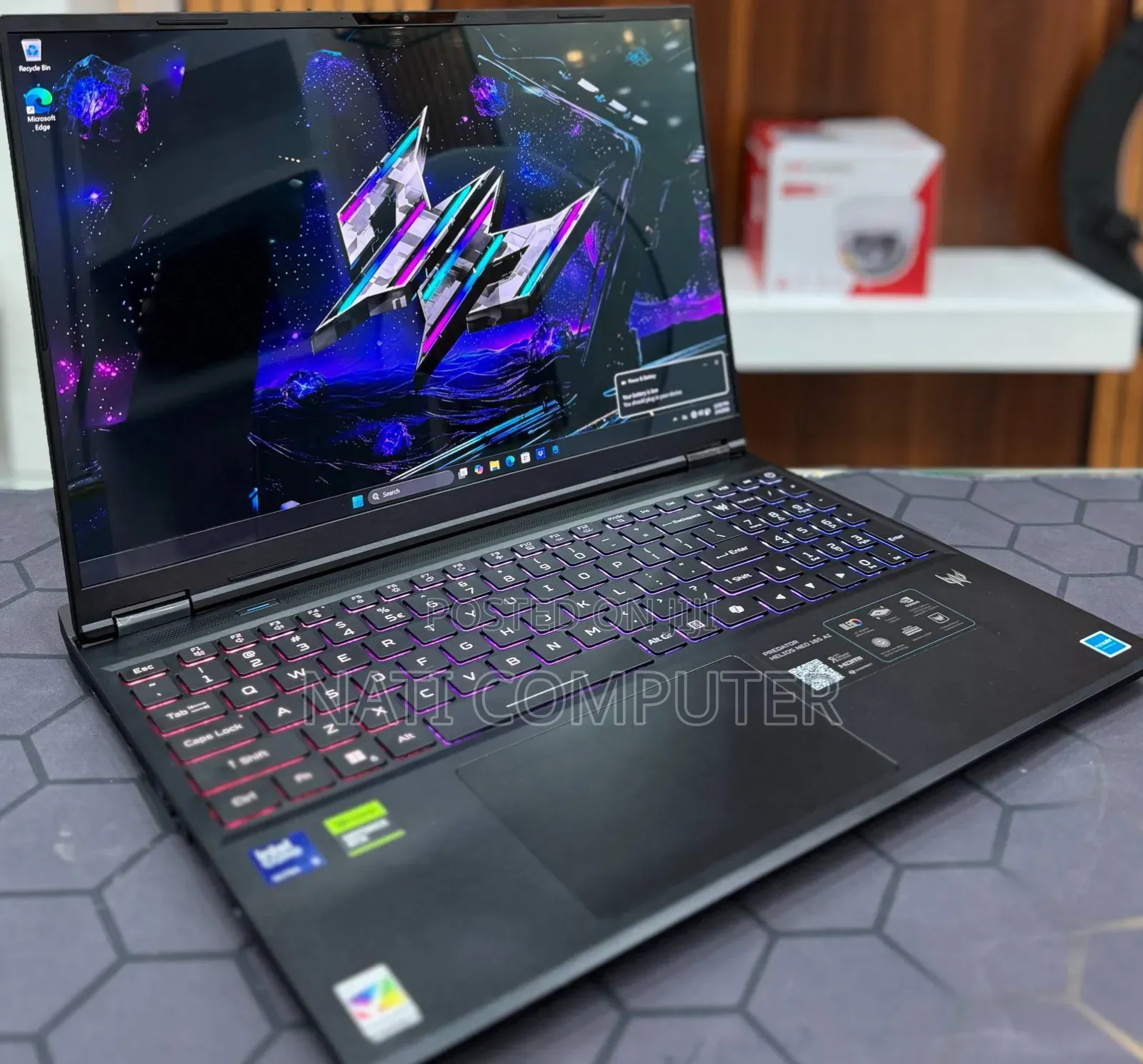 New Laptop Acer Predator Helios Neo 16 32GB Intel Core Ultra 9 SSD 1T