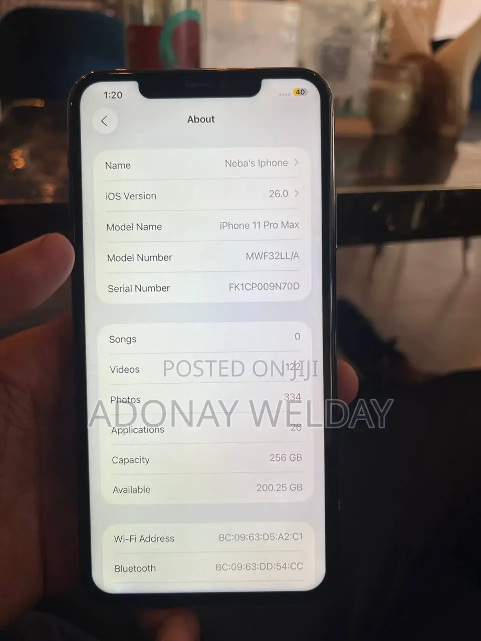 Apple iPhone 11 Pro Max 256 GB Black