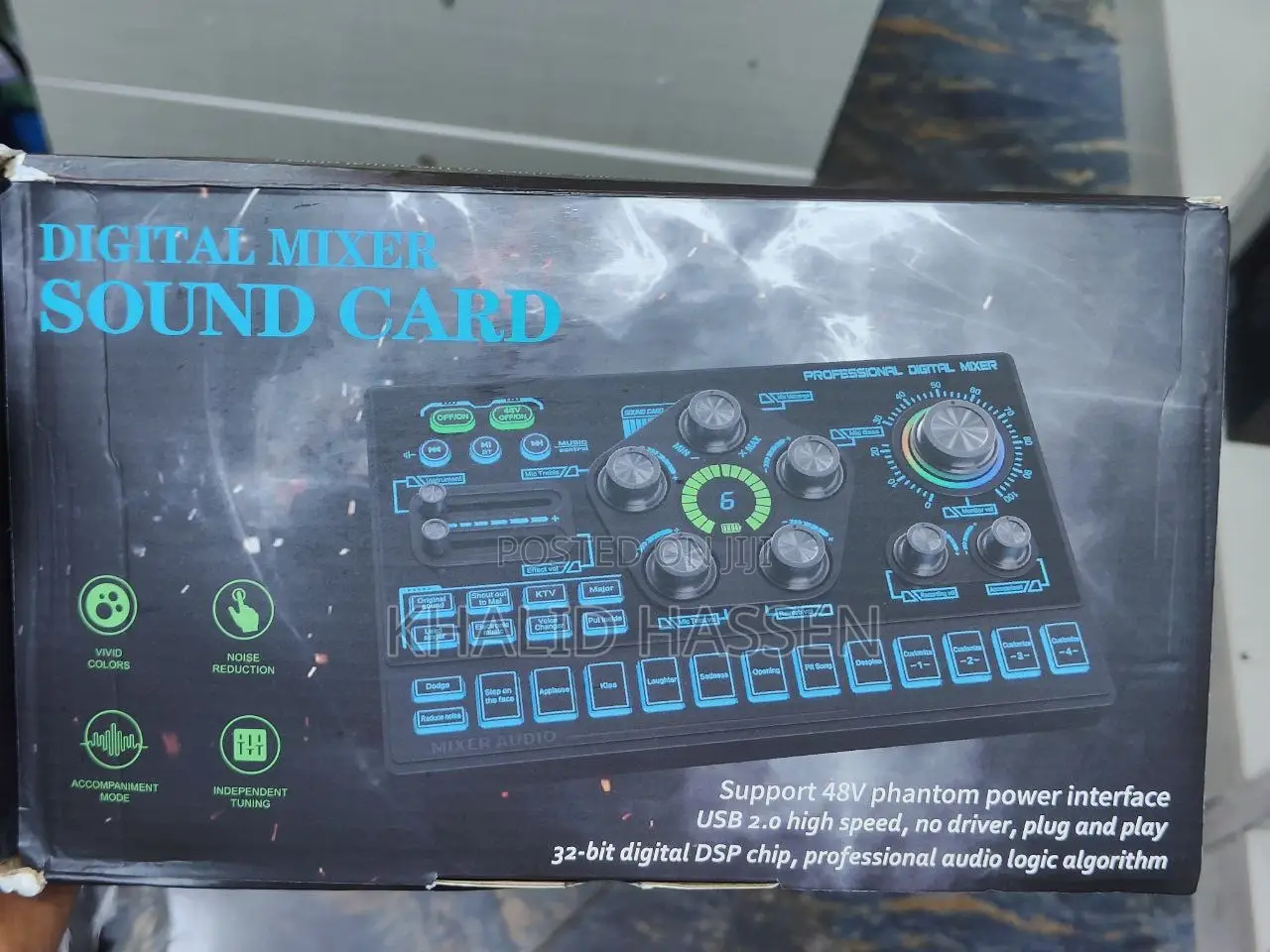 Digital Mixer Sound Card